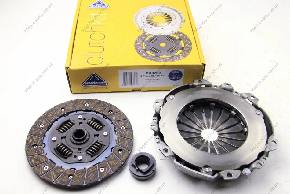 Комплект зчеплення з вижимним Berlingo/Partner 1.6 16V 01-13 (200mm18z) NATIONAL CK9788 (фото 1)
