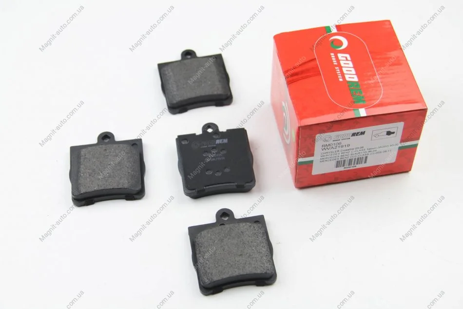 Гальмівні колодки зад. MB C/E-клас (W202/203/210) (ATE) GOODREM RM0106 (фото 1)