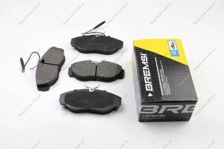 Гальмівні колодки пер. Ducato 94-99/Boxer 94-02 (1.4t) BREMSI BP2614