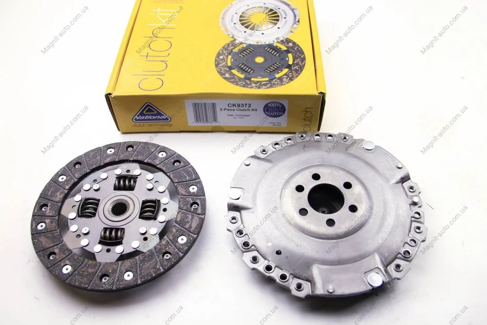 Комплект сцепления (210mm24z) VW Golf III/IV/Vento /Ibiza/Cordoba 1.8i/1.9TD 91- 02 NATIONAL CK9372 (фото 1)