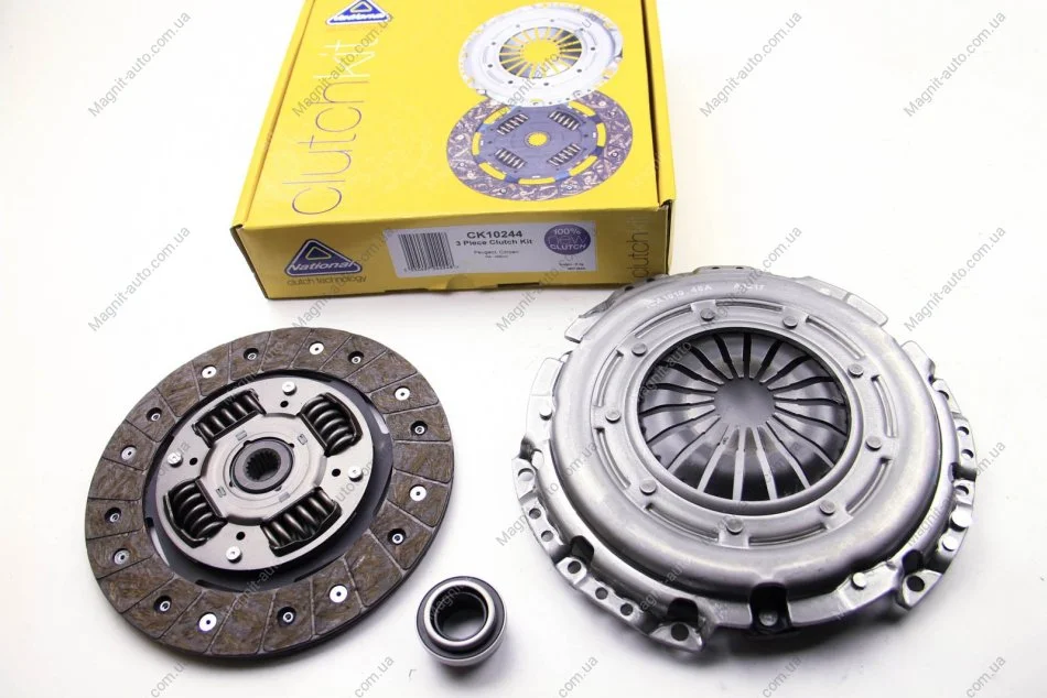 Комплект зчеплення з вижимним Berlingo/Partner 1.6VTi 10- (228mm18z) NATIONAL CK10244 (фото 1)