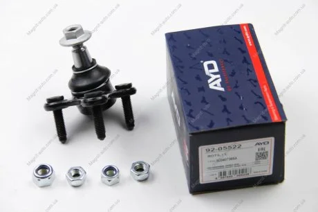 Опора кульова ліва (кон 15.3*21.1) VW PASSAT (05-), T-ROC (17-), TOURAN (15-), SKODA OCTAVIA (12-) AYD 92-05522