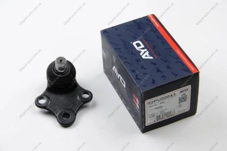 Опора шаровая передняя 16mm) CITROEN BERLINGO (-11), XSARA (-05), PEUGEOT 306 (-03), PARTNER (-08) AYD 92-00043