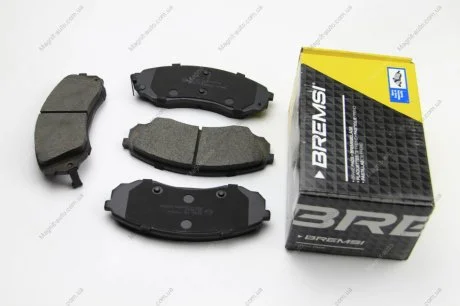 Тормозные колодки перед. Hyundai H-1 08- (mando) BREMSI BP3336