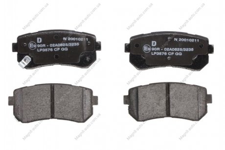 Klocki ham.HYUNDAI // KIA i30, ix35 // CEED, PRO CEED Delphi LP3576