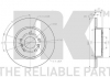 Диск гальмівний зад. NISSAN QASHQAI 13- RENAULT KADJAR 15- 290X13 NK 202291 (фото 2)