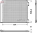 Конденсатор кондицiонера NISSAN/RENAULT Qashqai/X-Trail/Kadjar/Koleos "13>> DENSO DCN46026 (фото 1)