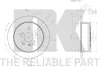 Диск гальмівний зад. Lexus RX 03-/Toyota Harrier 2.4 97- NK 2045160 (фото 3)