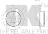 Диск гальмівний зад. Lexus RX 03-/Toyota Harrier 2.4 97- NK 2045160 (фото 2)