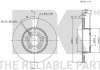 Диск гальмівний VW Multivan,Transporter 95- NK 204766 (фото 3)