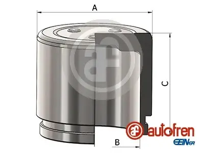 Поршень супорта пер. X-Trail 13-/Koleos 16- (44,3x45mm)(Akebono) AUTOFREN D025765 (фото 1)