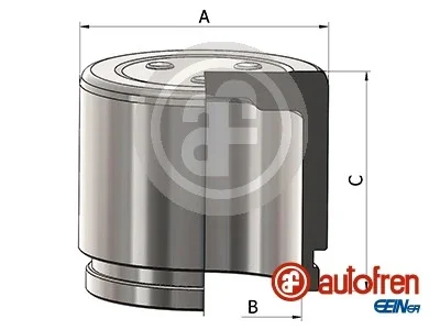 Поршень супорта пер. X-Trail 13-/Koleos 16- (44,3x45mm)(Akebono) AUTOFREN D025765