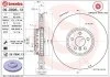 Тормозной диск пер. BMW 2/3/4/5/6/7/8/X5 18-/X6 19-/X7 19-/i4 21-(374х36) п. BREMBO 09D89613 (фото 1)