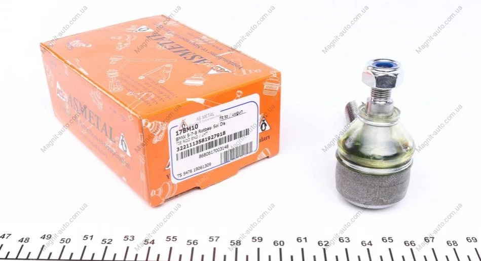 Наконечник рулевой тяги ASMETAL 17BM10 (фото 1)
