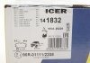 Колодки тормозные (передние) Iveco Daily IV/V 06- (Brembo) ICER 141832 (фото 12)