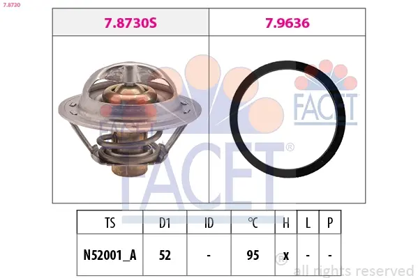 Термостат FACET 7.8730 (фото 1)