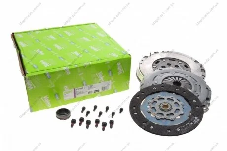 Зчеплення компл. + DMF CITROEN/PEUGEOT Berlingo/C2,3,4,5/Xsara/1007/206/307/407/Partner "1,6HDI "04> Valeo ="837162"
