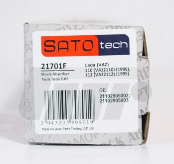 Амортизатор SATO TECH 21701F (фото 1)