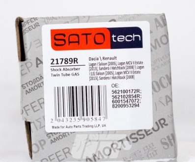 Амортизатор SATO TECH 21789R (фото 1)
