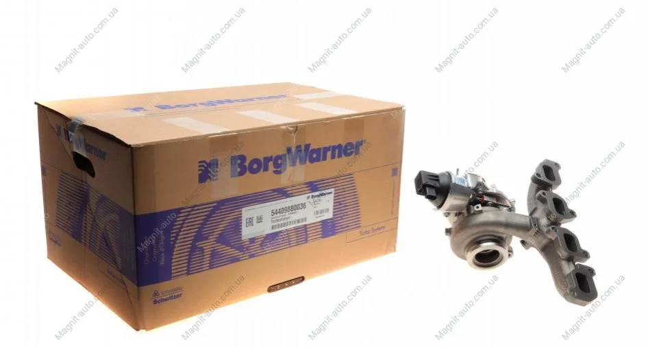 Турбіна Caddy/Golf/Jetta/Passat/Tiguan 2.0TDI 05- (81/100/103kW) (заводська реставрація) BorgWarner 5440 988 0036 (фото 1)