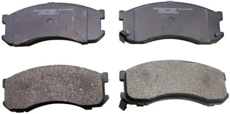 Колодки тормозные Mazda 626 1.8-2.2/2.0D 92-97 перед. Denckermann B110406