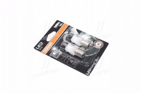 Лампа светодiодна P21/5W 6000K 12V 2,5W BAY15 (вир-во) OSRAM 7528DWP-02B