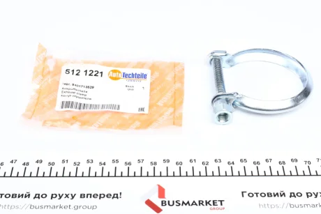 Хомут глушника AUTOTECHTEILE 512 1221
