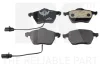 Тормозные колодки дисковые перед. Audi A6 1.8-2.8 97- VW Passat Skoda NK 224742