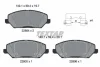 Гальмівні колодки HYUNDAI/KIA i30/Ceed/Xceed "F "16>> TEXTAR ="2280401" (фото 2)