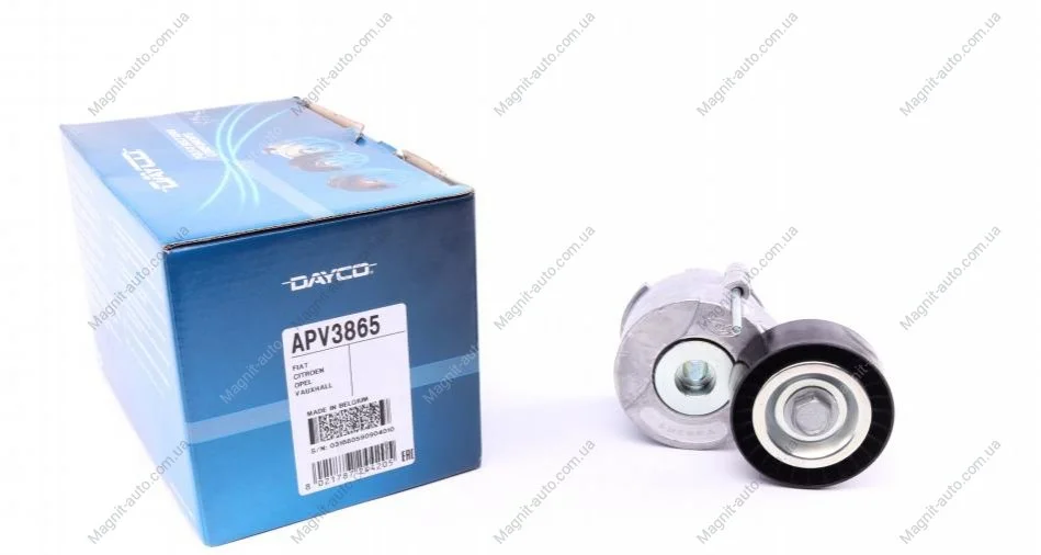 Натяжное устройство, клиновый ремень DAYCO APV3865 (фото 1)