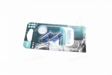 Автолампа Philips X-tremeVision Pro150 W5W W2,1x9,5d 5 W синяя PHILIPS 12961XVPB2