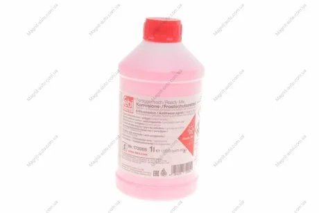 Антифриз FEBI красный Ready Mix -35C G12 (Канистра 1л) FEBI BILSTEIN 172005