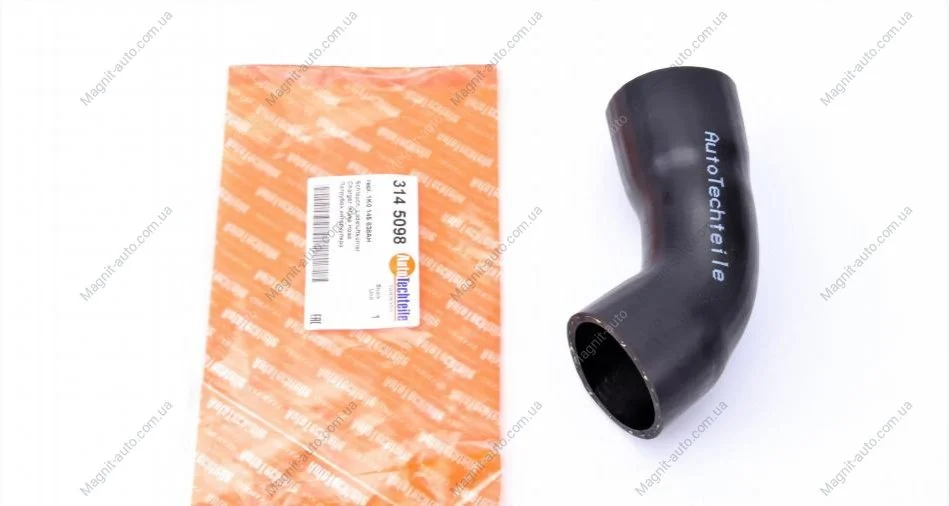 Патрубок интеркулера VW Caddy 1.6/2.0TDI 10- AUTOTECHTEILE 314 5098 (фото 1)
