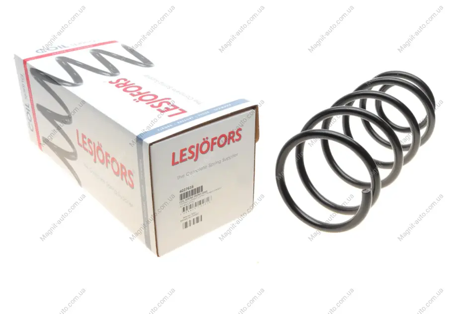 Пружина перед. FORD, TOURNEO CONNECT 1,8TDCi / TRANSIT CONNECT 1,8/1,8Di/1,8TDCi LESJOFORS 4027616 (фото 1)