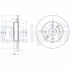 Тормозной диск Delphi BG2803 (фото 1)
