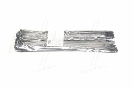 Хомут затяжной пласт. 4,8х350 100 шт. черный (пр-во VARIANT) Variant S.A. TK (TKUV) 350х4,8