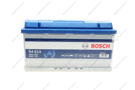 Акумулятор Bosch 12В/95Аг/850А/24,98кг BOSCH 0092S4E130