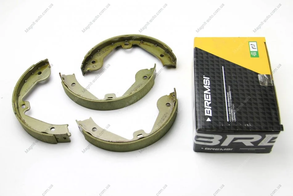 Колодки ручного тормоза Touareg 02-10/Cayenne 02-07/LR III 02-12/Audi Q7 06-15 (VAG) BREMSI GF0314 (фото 1)
