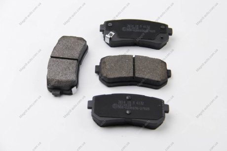 Колодки тормозные задние Sonata VI/VII/ix 35/Optima/Sportage BREMSI BP3614 (фото 1)