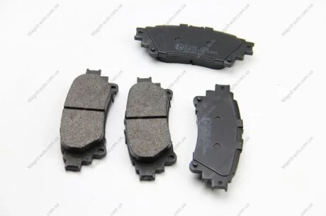 Колодки тормозные задние Lexus RX 08-15/Toyota Prius 09- (ak BREMSI BP3482