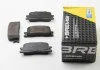 Колодки тормозные задние Toyota Camry 01-06 (akebono) (93x38 BREMSI BP3060 (фото 1)