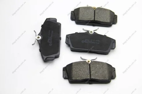 Гальмівні колодки пер. Nissan Almera 00-/Primera 91-02 (TRW) BREMSI BP2862