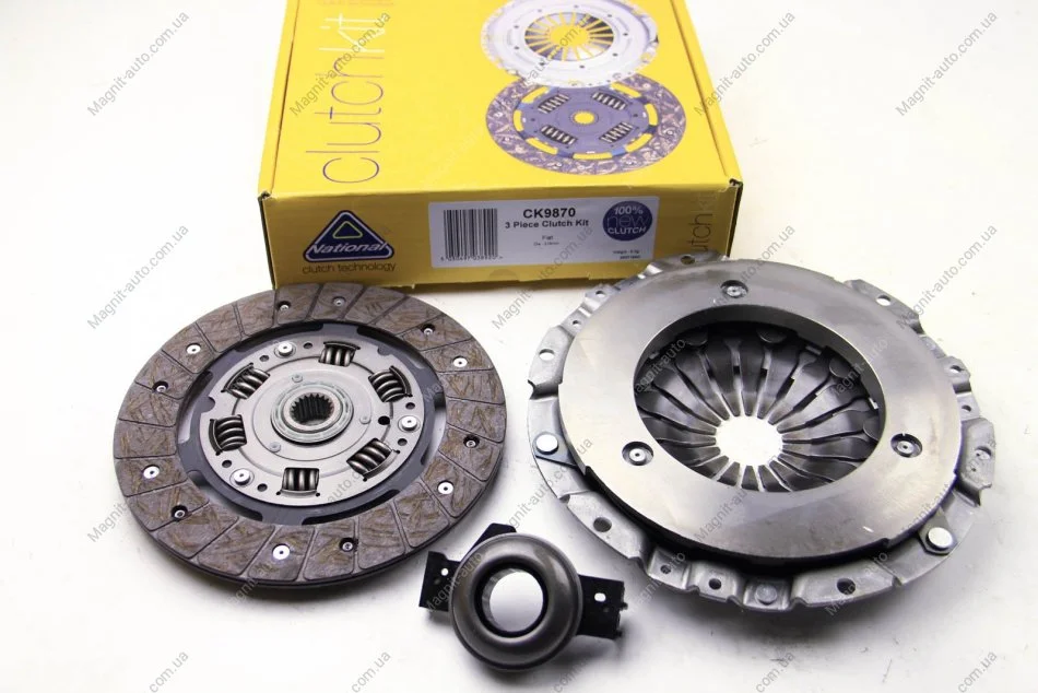 Комплект сцепления с выжимным Doblo/COMBO Nemo/Bipper 1.3D 05-23 (215mm20z) NATIONAL CK9870 (фото 1)