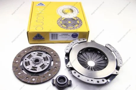 Комплект сцепления Berlingo/Partner 1.9D 98-02 (DW8-BE3R)(20 NATIONAL CK9553