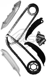 Комплект цепи ГРМ BMW 1(E87)/3(E46/E90)/5(E60/E61) 1.8/2.0 d Metalcaucho 06165