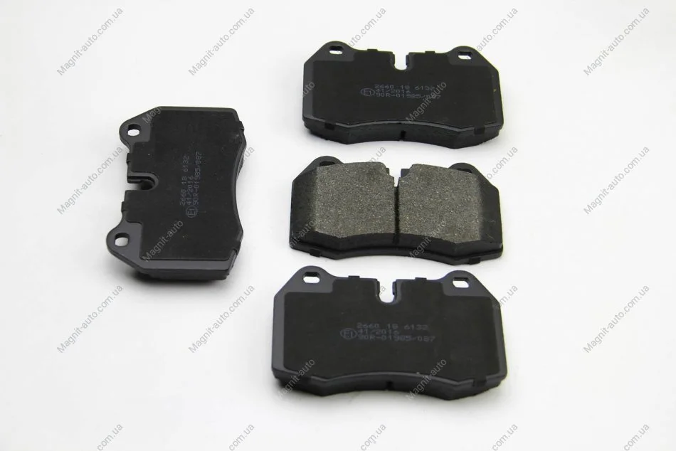 Тормозные колодки пер. BMW 5(E39)/7(E38) 96-04 (brembo) BREMSI BP2660 (фото 1)
