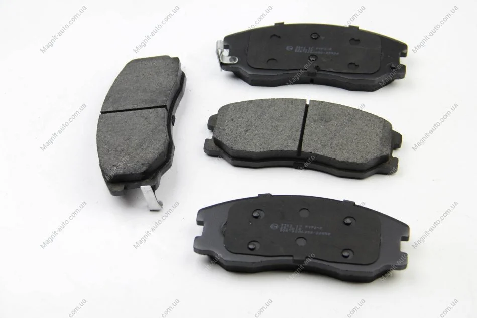 Гальмівні колодки пер. Chevrolet Captiva 06- (akebono) BREMSI BP3303 (фото 1)