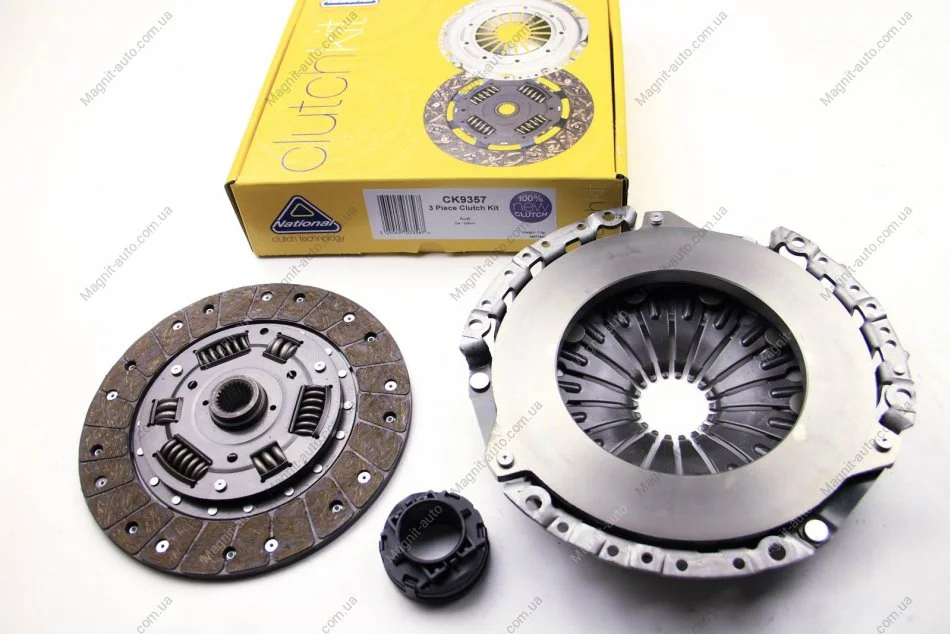 Комплект сцепления с выжимным Audi 100/80/A6 1.8|2.0i 84-97 (228mm23z) NATIONAL CK9357 (фото 1)