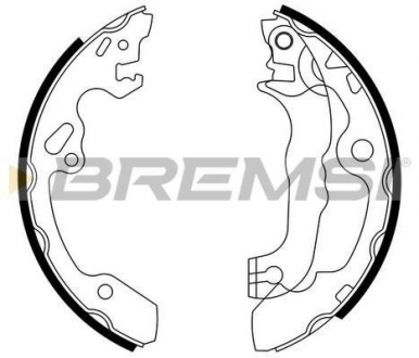 Колодки тормозные задние барабанные Focus 98- (203x38) BREMSI GF0238 (фото 1)