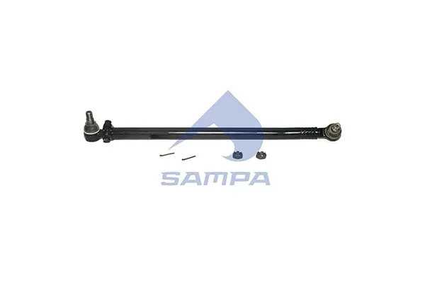 Тяга рульова подовжня з двома гайками і двома шплінтами SAMPA 097.663 (фото 1)